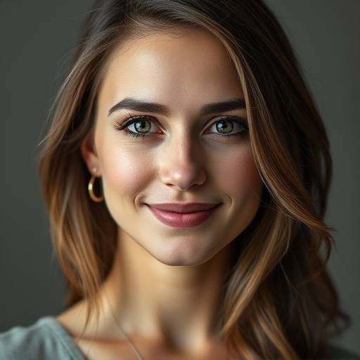 Portrait of Anya Petrova, lead photographer smiling warmly